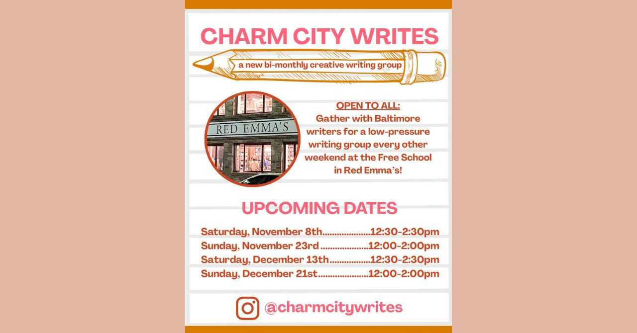 Charm City Writes December 21