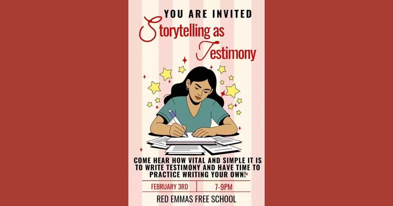 Storytelling as Testimony with Baltimore Harm Reduction Coalition