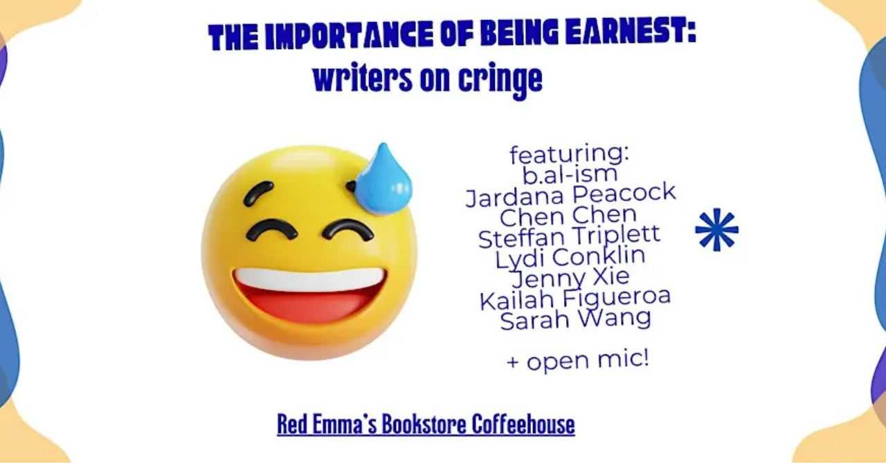 The importance of being earnest: writers on cringe