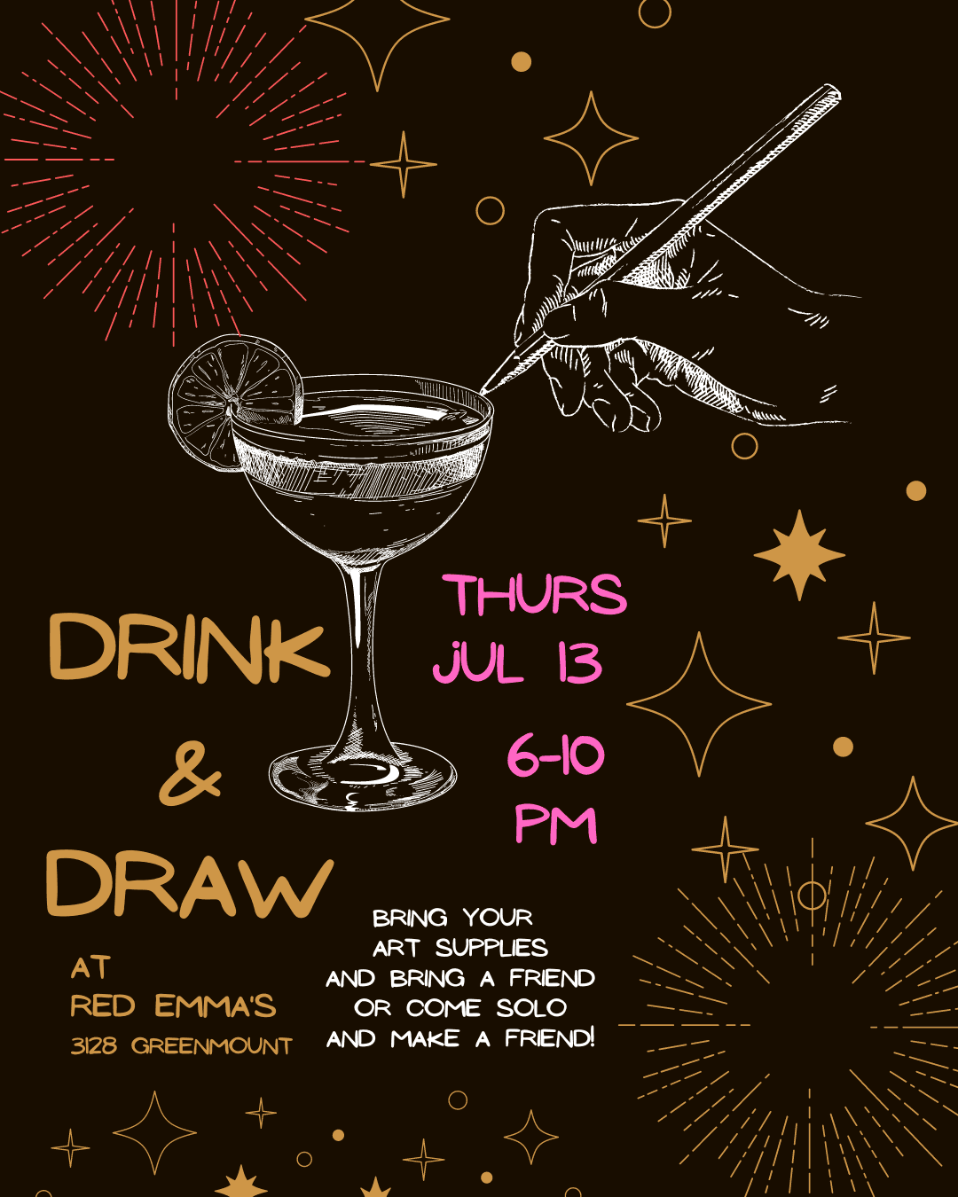 Drink & Draw