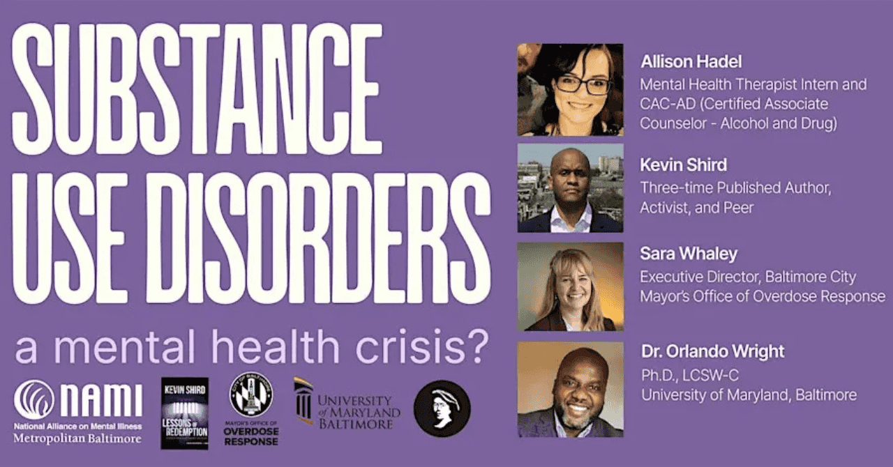Substance Use Disorders: A Community Conversation on substance use and mental health